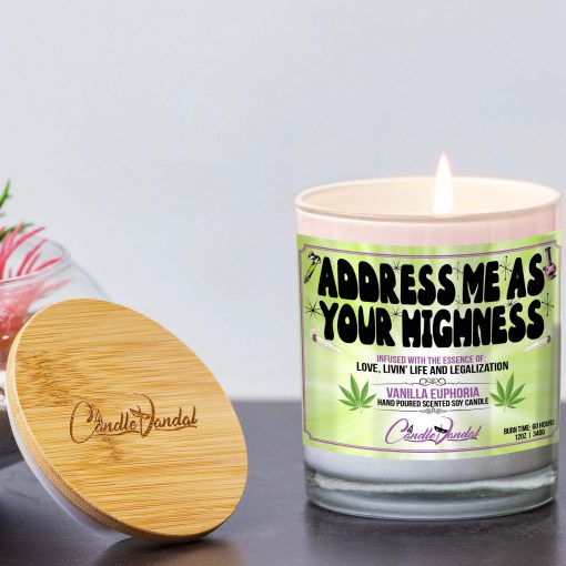 Address Me As Your Highness Lid And Candle