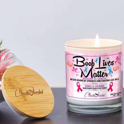 Boob Lives Matter Lid and Candle