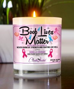 Boob Lives Matter Table Candle