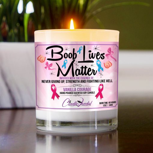 Boob Lives Matter Table Candle