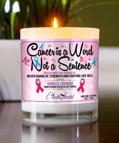 Cancer is a Word Not a Sentence Table Candle