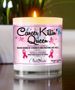 Cancer Killin Queen Table Candle