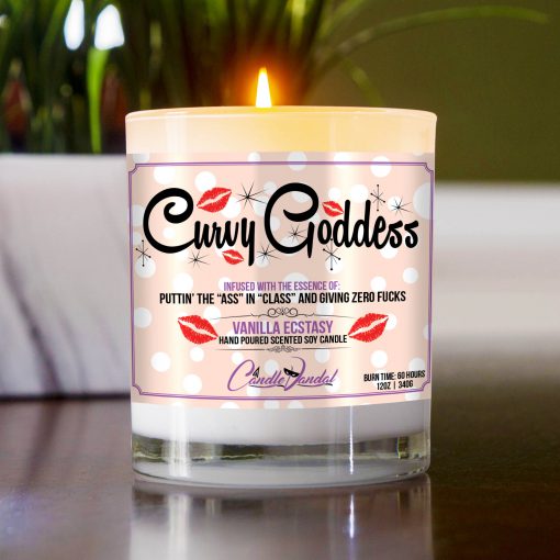 Curvy Goddess Table Candle