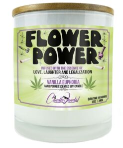 Flower Power Candle