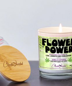 Flower Power Lid And Candle