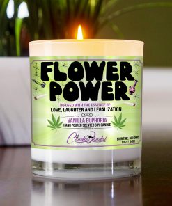 Flower Power Table Candle