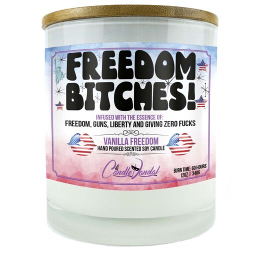 Freedom Bitches Candle