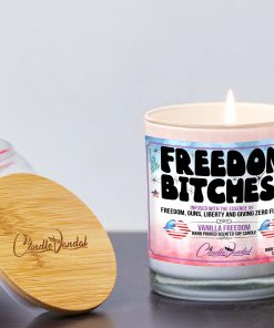 Freedom Bitches Lid And Candle