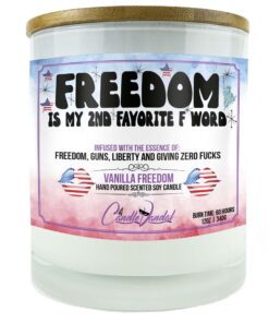 Freedom Is My 2nd Favorite F Word Candle
