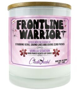 Frontline Warrior Candle