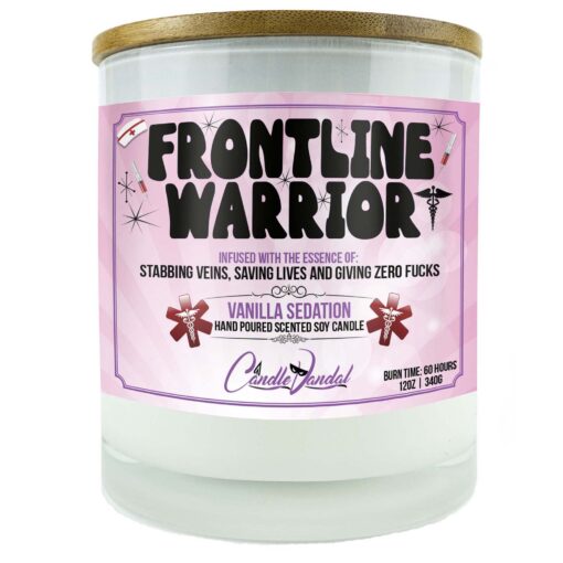 Frontline Warrior Candle