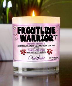 Frontline Warrior Table Candle