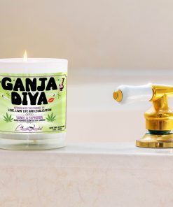 Ganja Diva Bathtub Side Candle
