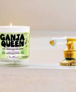 Ganja Queen Bathtub Side Candle
