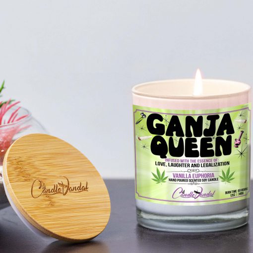 Ganja Queen Lid And Candle