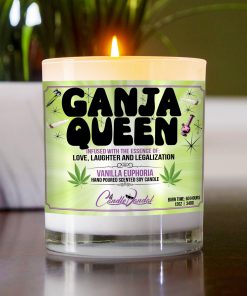 Ganja Queen Table Candle