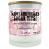 Happy Anniversary Sugar Tits Candle