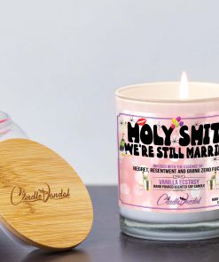 Holy Shit We’re Still Married Lid And Candle