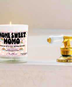 Home Sweet Homo Bathtub Side Candle