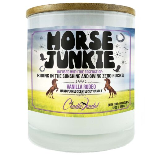 Horse Junkie Candle