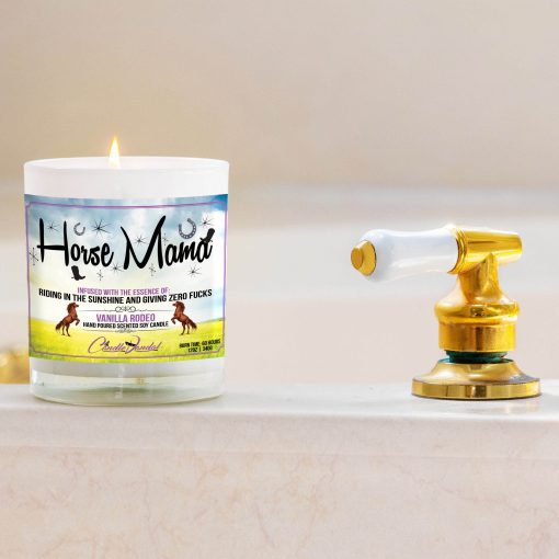 Horse Mama Bathtub Side Candle