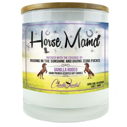 Horse Mama Candle