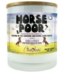 Horse Poor Candle