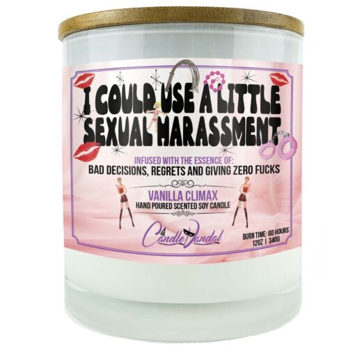 I Could Use A Little Sexual Harassment Candle