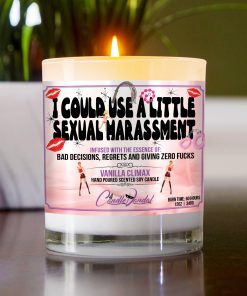 I Could Use A Little Sexual Harassment Table Candle