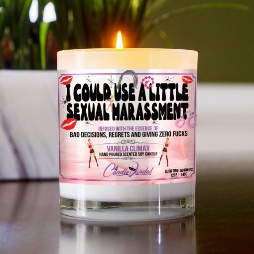 I Could Use A Little Sexual Harassment Table Candle