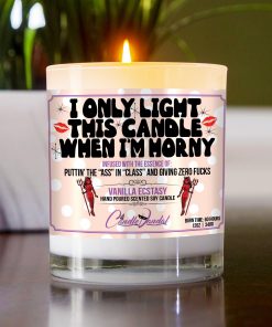 I Only Light This Candle When I’m Horny Table Candle