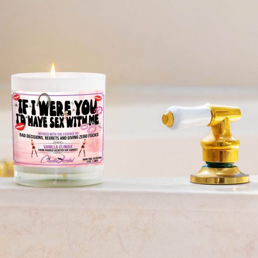 If I Were You I’d Have Sex With Me Bathtub Side Candle