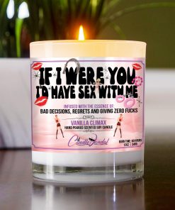 If I Were You I’d Have Sex With Me Table Candle