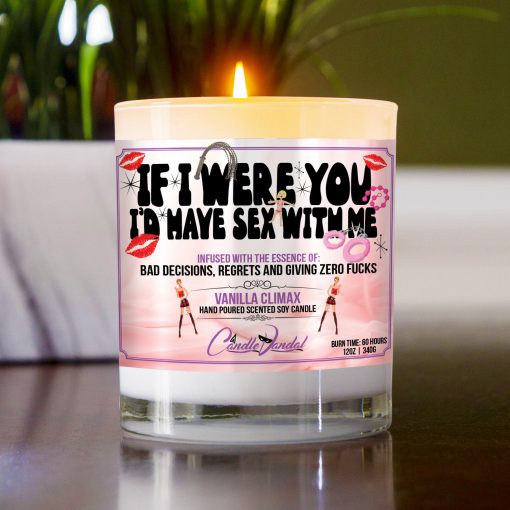 If I Were You I’d Have Sex With Me Table Candle