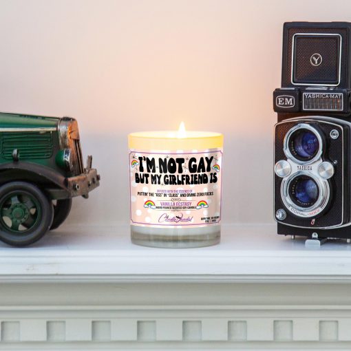 I’m Not Gay But My Girlfriend is Mantle Candle