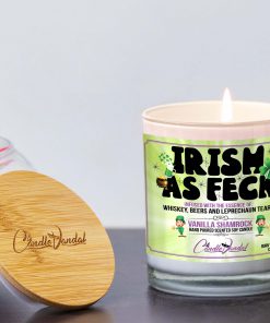 Irish As Feck Lid And Candle