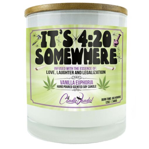 It's 4:20 Somewhere Candle