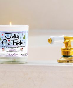 Jolly as Fuck Bathtub Side Candle