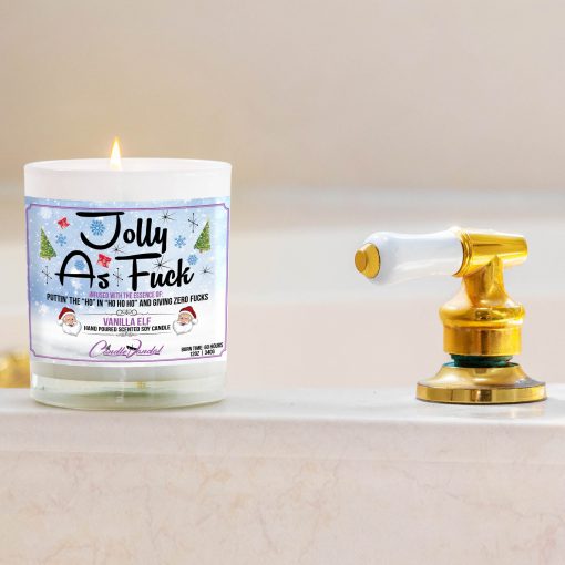 Jolly as Fuck Bathtub Side Candle