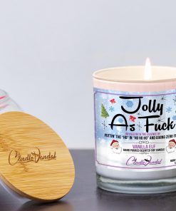 Jolly as Fuck Lid and Candle
