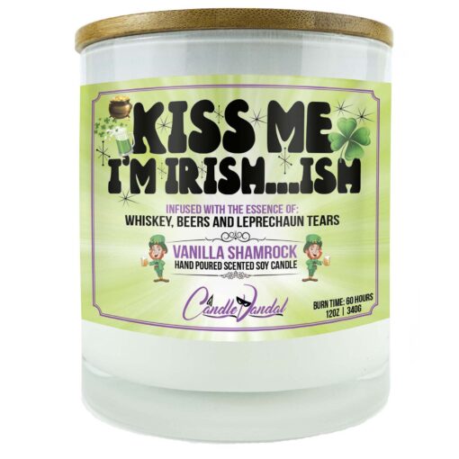 Kiss Me I'm Irish...ish Candle
