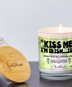 Kiss Me I’m Irish…ish Lid And Candle