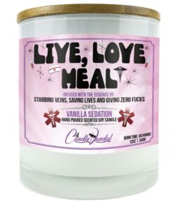 Live Love Heal Candle