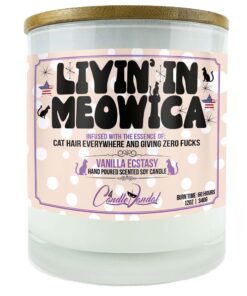 Livin' in Meowica Candle
