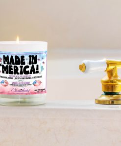 Made In Merica Bathtub Side Candle