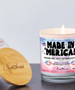 Made In Merica Lid And Candle