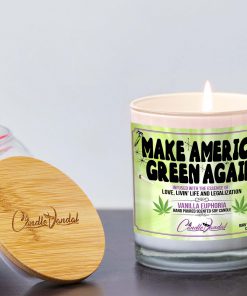 Make America Green Again Lid And Candle