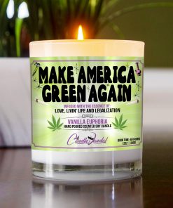 Make America Green Again Table Candle