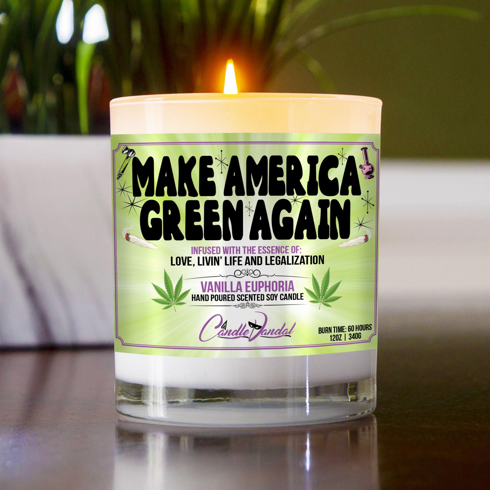 Make America Green Again Table Candle Make America Green Again Table Candle