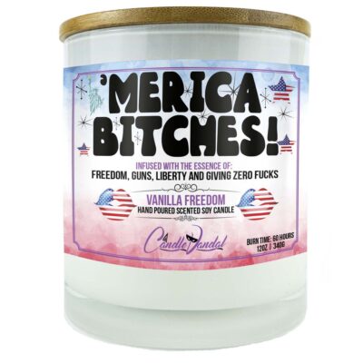 'Merica Bitches Candle